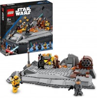 LEGO 75334 Star Wars Obi-Wan Kenobi vs. Darth Vader, Modellino da Costruire, Minifigure di Tala Durith con Pistola Giocattolo Blaster e Spade Laser
